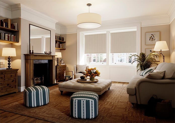 The British Stripe Co. Mary, Teignbridge No.1 - Roller Blind - Image 7